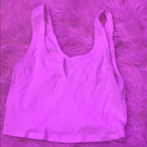 white notch garage cami